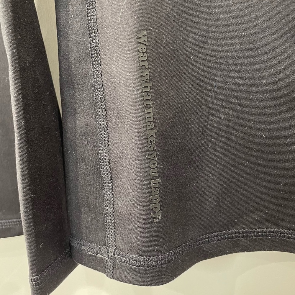 NWOT Terez TLC Flare Leggings in Jet Black - Picture 10 of 13
